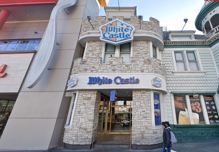 White Castle on the Las Vegas Strip