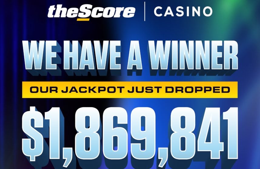 Jackpot win celebration