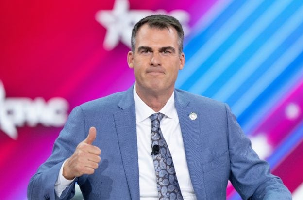 sweepstakes casino ban Oklahoma Kevin Stitt