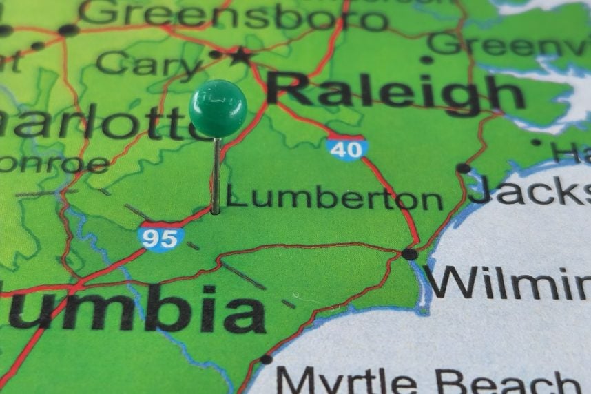 North Carolina casino Lumbee Tribe