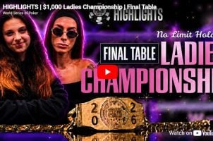 Aubrey Williams, WSOP Ladies Event, transgender poker player, World Series of Poker, poker controversy