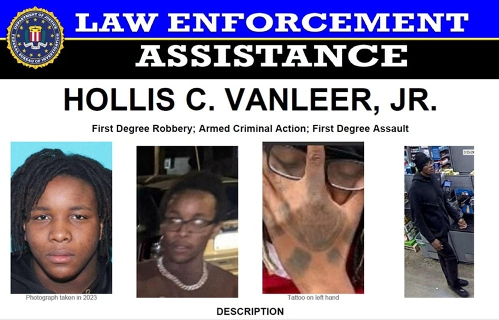 FBI Offers Reward for Fugitive Suspect in $1.3 Million Missouri Casino Heist