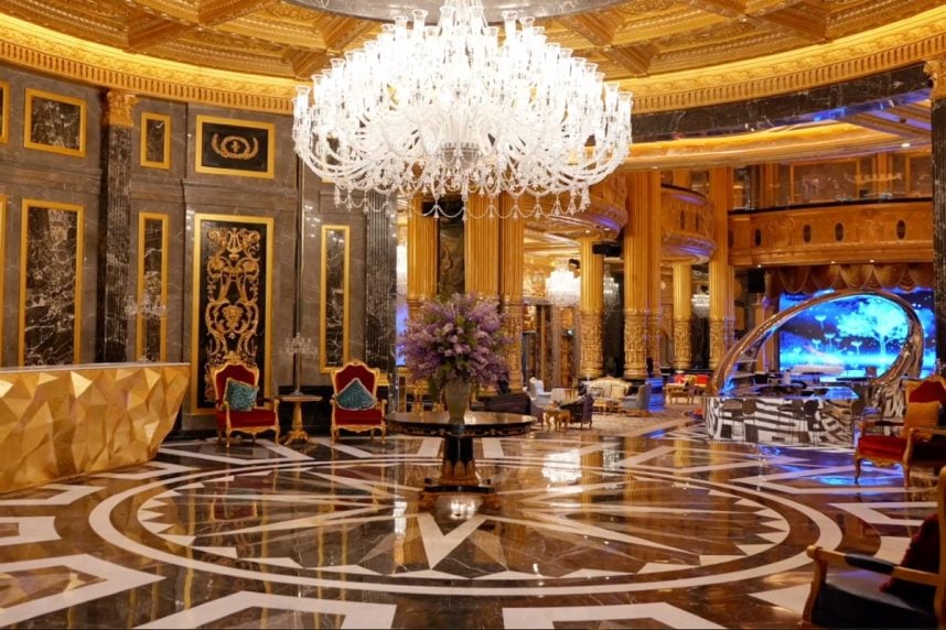 The 13 Palace Entrance and Lobby in Macau