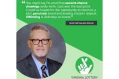 Virginia Lottery Kevin Hall executive director