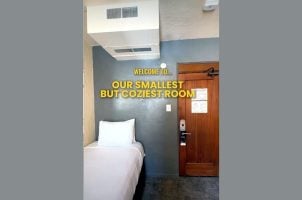 Golden Gate Markets Smallest Known Hotel Room in Las Vegas