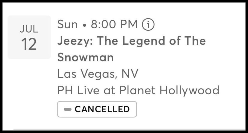 Ticketmaster message