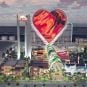 Heart-Shaped Casino Hotel Permitted for Failed Ferris Wheel Site on South Vegas Strip