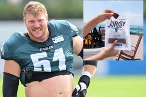 Ocean Casino Resort Partners With Eagles Center Cam Jurgens on Exclusive ‘Jurgy’ Jerky