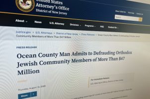 New Jersey Man Admits Defrauding Orthodox Jewish Community of $47M to Pay Gambling Debts
