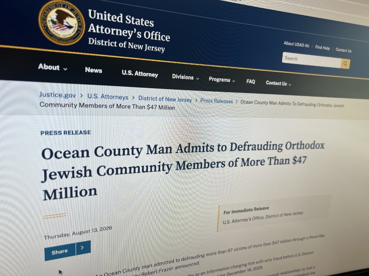 New Jersey Ponzi scheme gambling