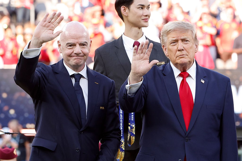 Infantino and Trump