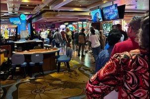 Massive Lines Swarm Treasure Island as Vegas Casino Hands Out $200 in Free Play