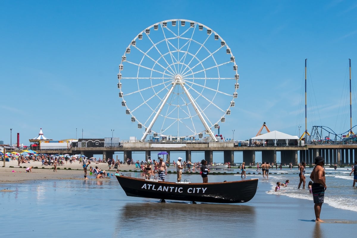 Atlantic City casinos revenue GGR