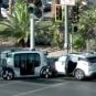 Zoox Robotaxi Involved in Injury Crash on Las Vegas Strip