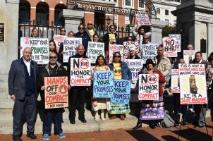 Mashpee Wampanoag Tribe Rallies at Massachusetts State House Over HHR ‘Slot’ Loophole