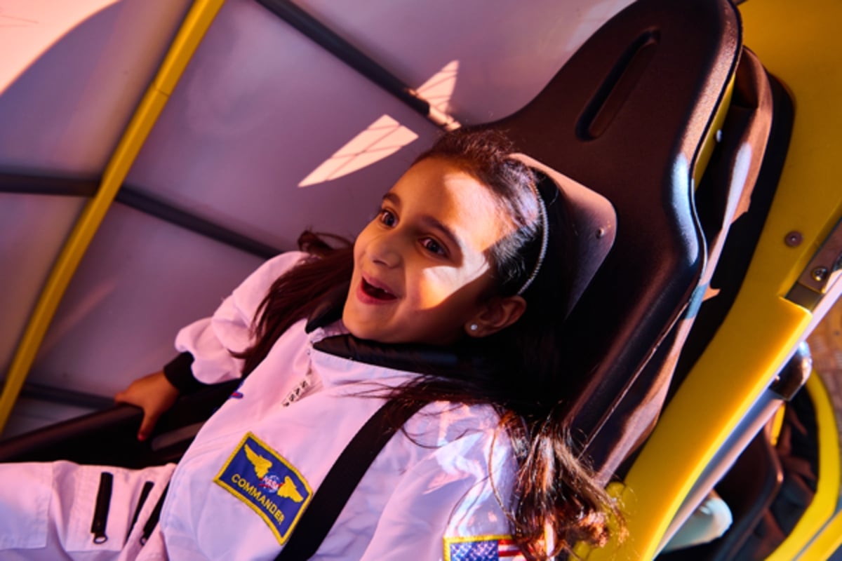 Cedar Crossing Casino Astronaut exhibit