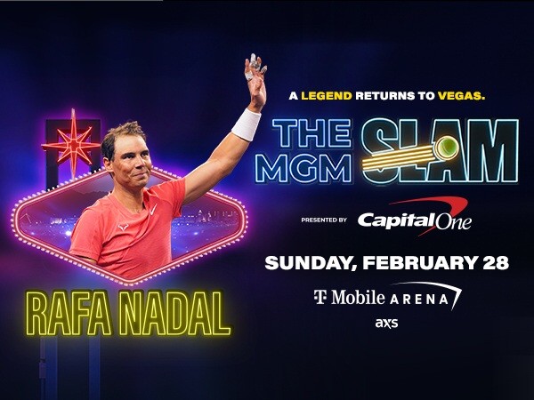 Tennis Legend Rafael Nadal Exits Retirement to Play ‘MGM Slam’ in Vegas