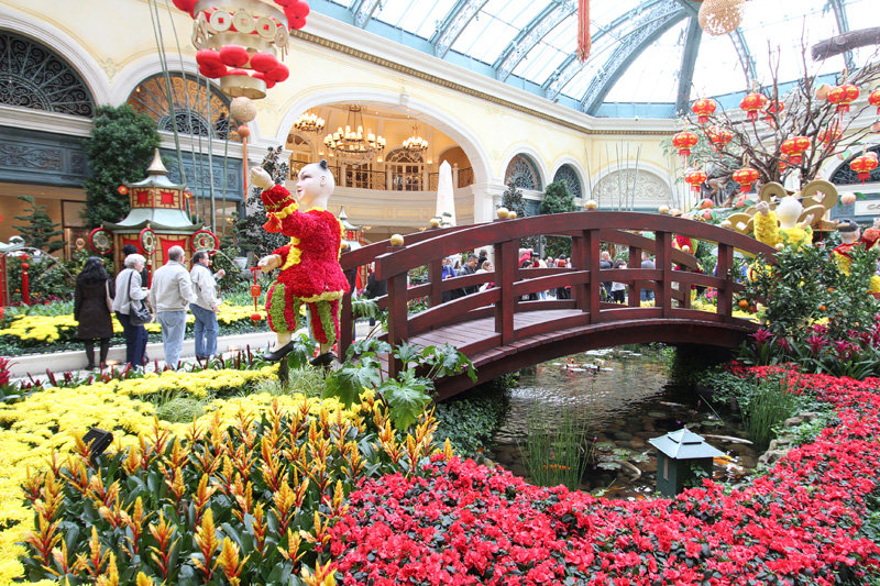 Bellagio Conservatory Woos Asian Customers