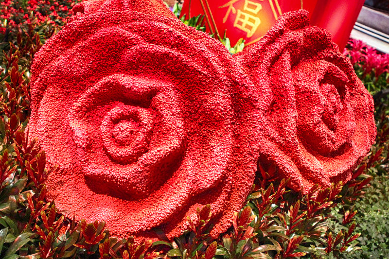 Chinese New Year Means Days of Swine and Roses at Bellagio
