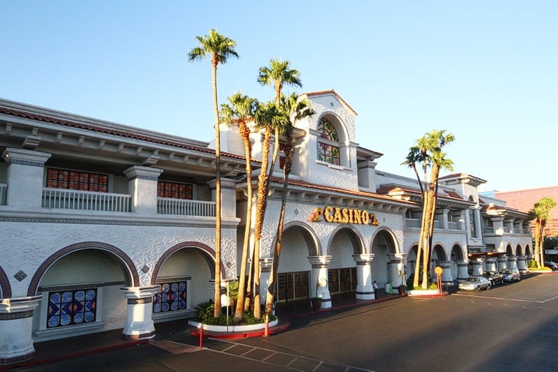 The Gold Coast was the first hotel in Las Vegas to have a movie theater. It's a mile west of The Strip.
