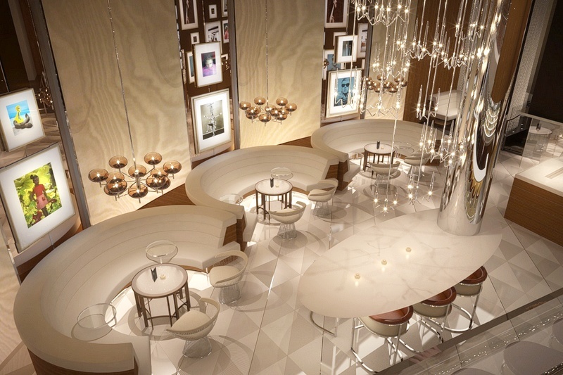 The new Fizz will cost $3.2 million and display artwork from Elton John's personal collection.