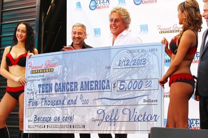 Careful. Giant checks can result in giant paper cuts.