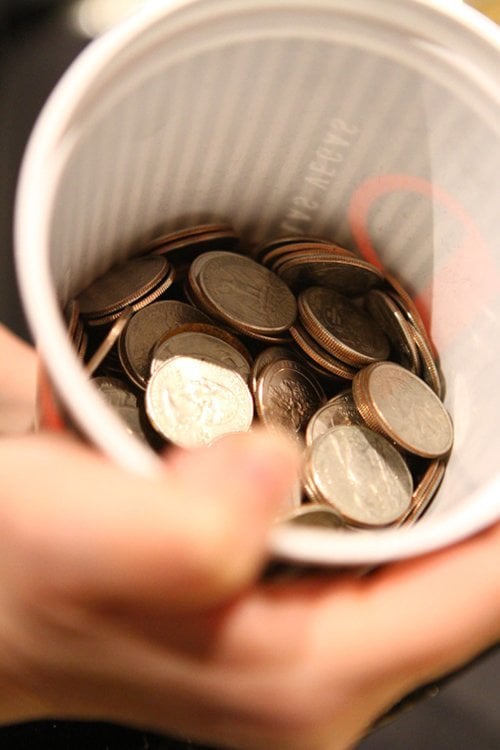 Kudos to The D, downtown, for keeping the coins flowing.