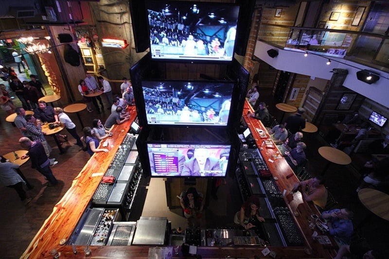 Twin Peaks has 1,400 square feet of things to keep your eyes occupied.