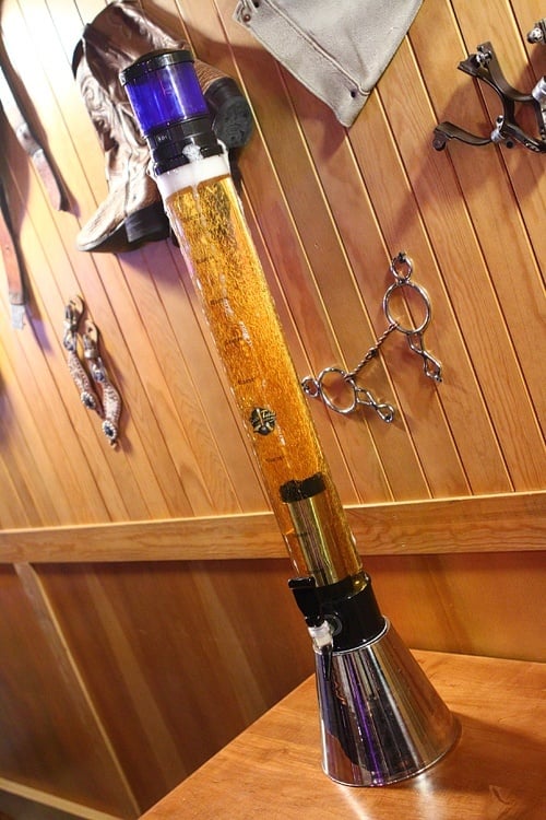The 100-ounce Beer Tower is also a crowd-pleaser. From what they can remember of it.