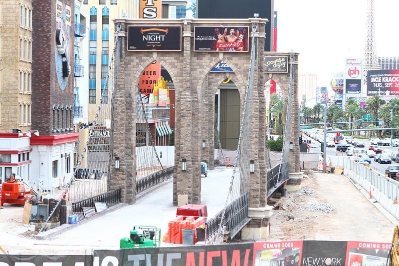 Thankfully, the bridge isn't going anywhere.