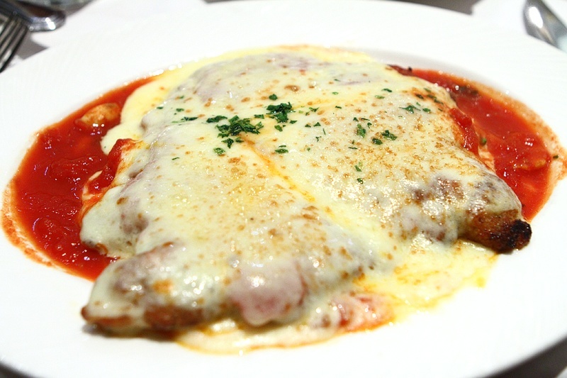 Voted best chicken parmigiana on the Las Vegas Strip. By, you know, this blog.