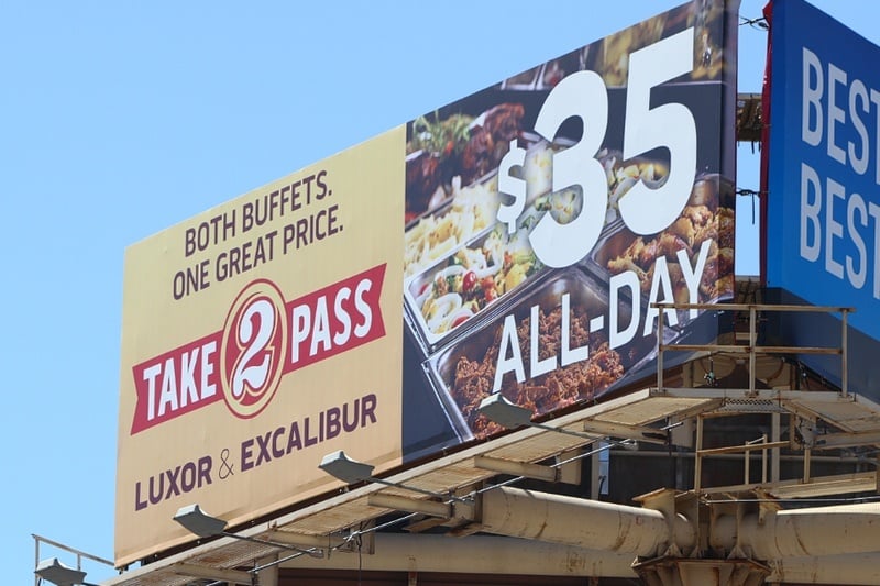 Well, "all-day" when the buffet is open. Always read the small print!