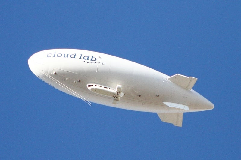 If you're going to fly your semirigid airship somewhere, it should probably be Las Vegas, if you know what we're saying.