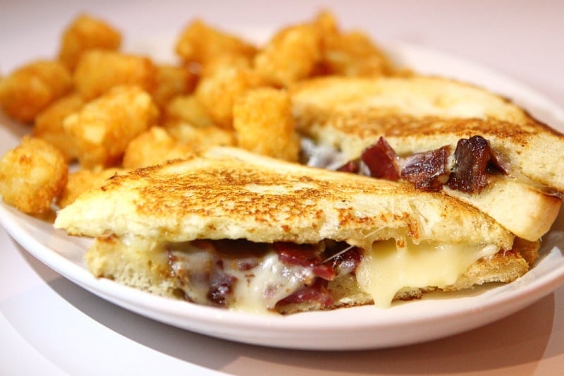 The grilled cheese. Like we said, we're trying to withhold judgment. Although, "it's just a soft opening" is going to get old mighty quick.