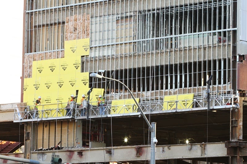 This is where the giant Gansevoort sign isn't going.