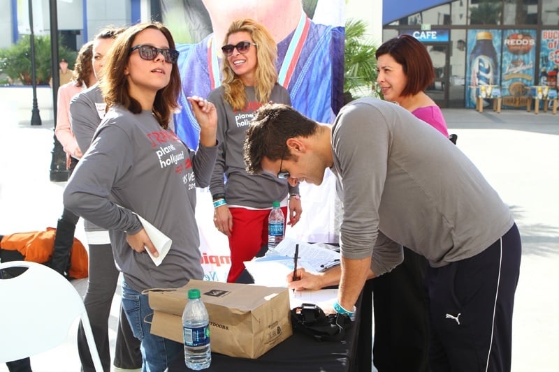 Jeff Civillico signs his life away.