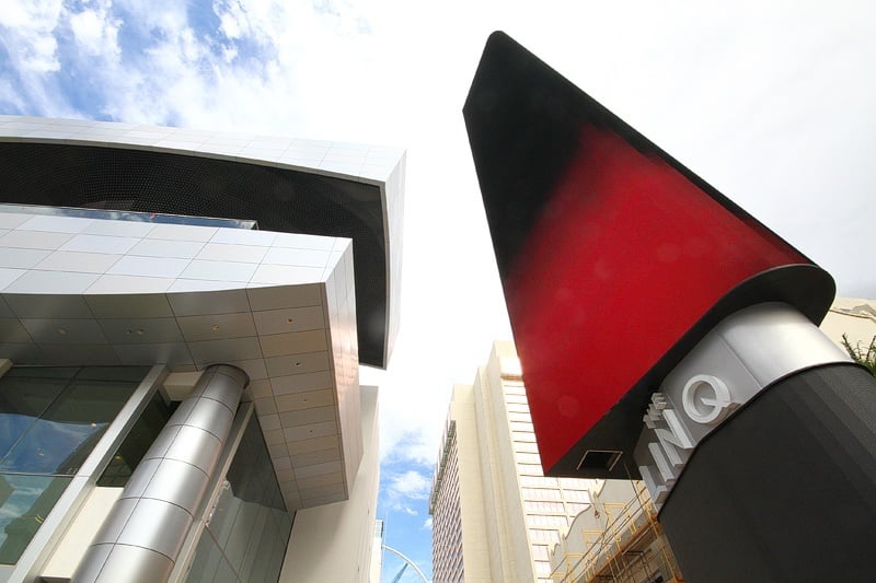 The Linq was designed to be an "eclectic urban streetscape," whatever that might be.