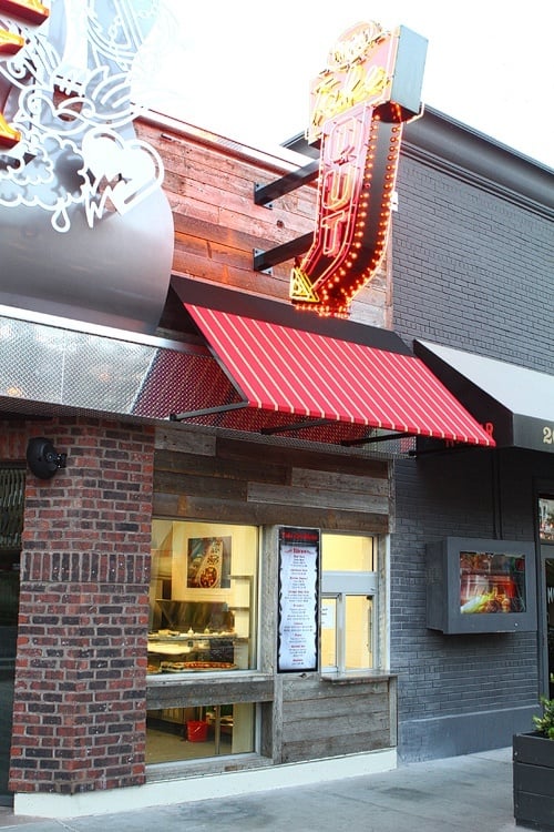 There's even a convenient take-out window, facing Downtown Grand.