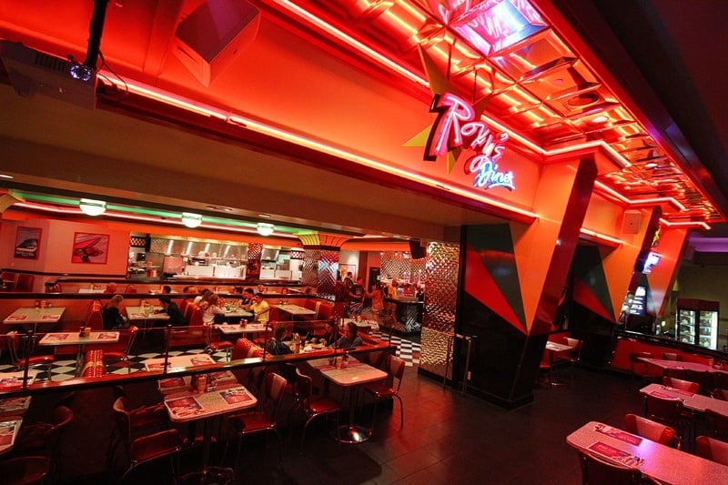 At Roxy's Diner, you can get a great burger for a song. Yeah, we definitely need a trademark attorney.