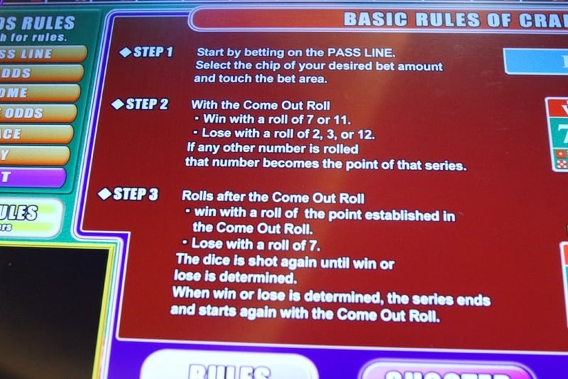 Shoot to Win Craps makes it easy to learn craps basics.