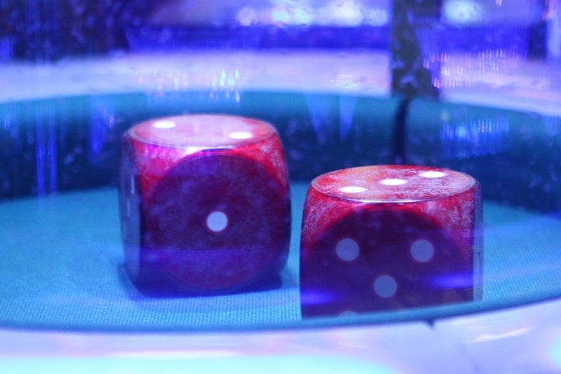 Big dice means big wins. Actual results may vary.