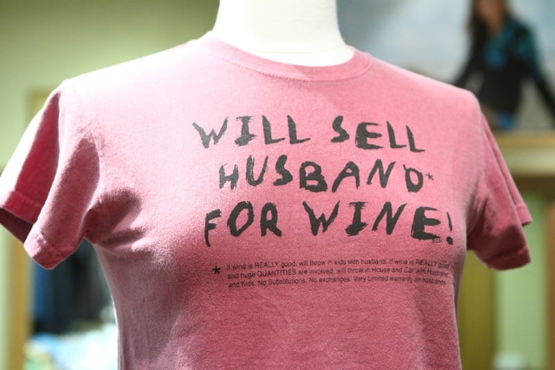 We do not necessarily condone this T-shirt.