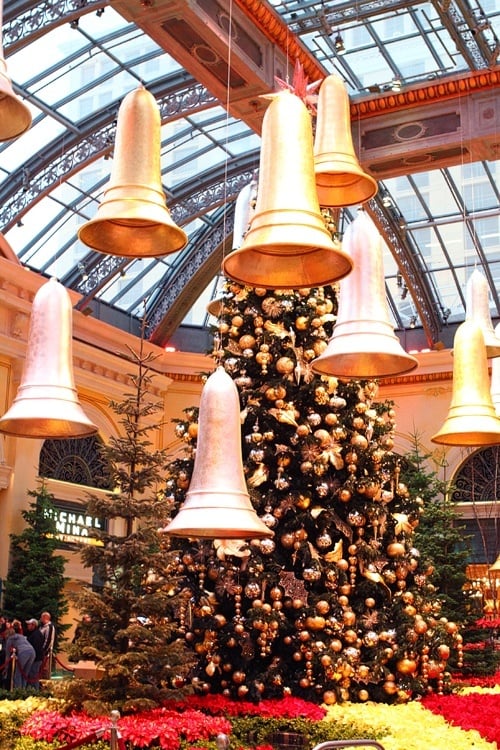 Bellagio Conservatory holiday display