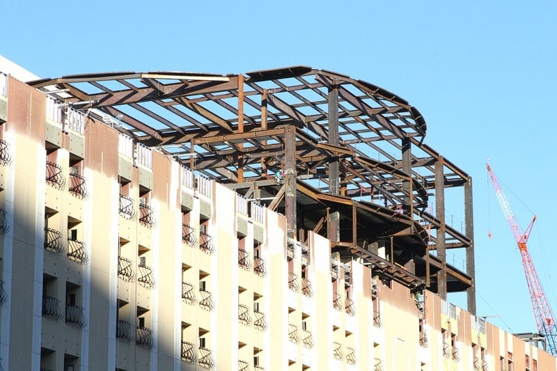 It's likely to be part of the hotel's new rooftop nightclub experience thingy.