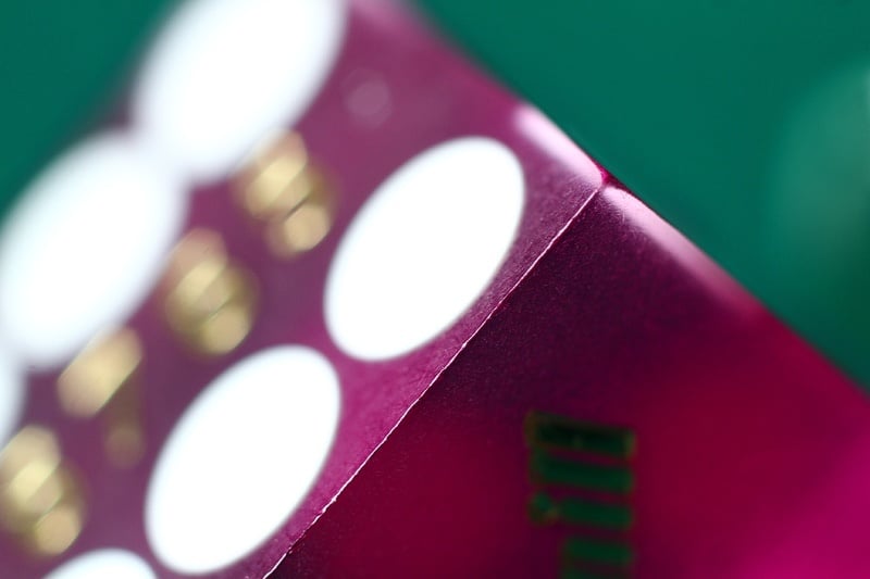 The spots on dice are called "pips."
