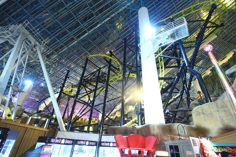 El Loco roller coaster Circus Circus Las Vegas