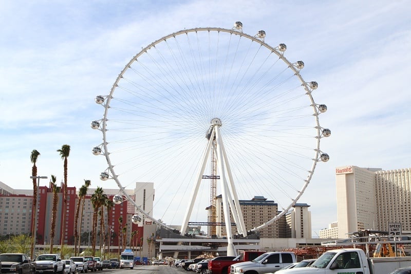 High Roller observation wheel Las Vegas