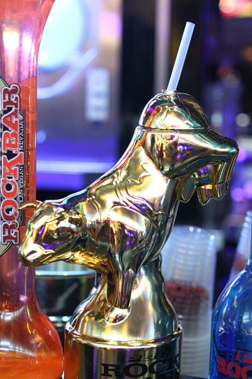 PBR Rock Bar bull cup