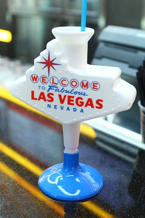 Las Vegas sign cup