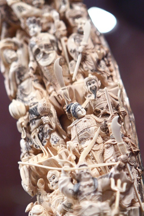 We barely have the attention span to write a blog post, much less spend a lifetime doing one carving.